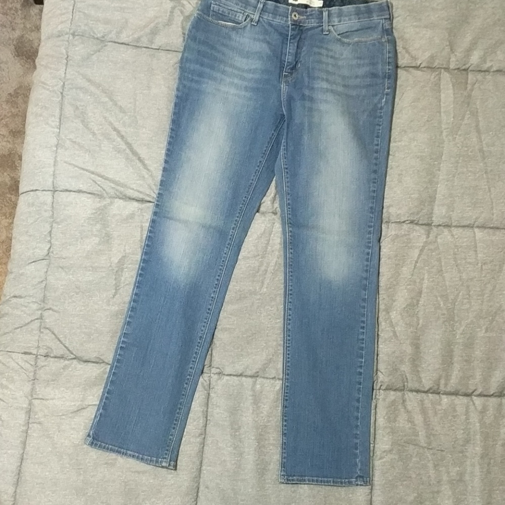 Levi's perfect waist 525 straight leg jeans